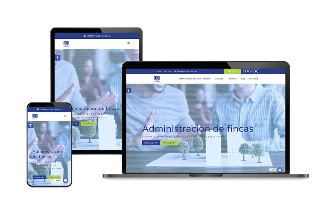 Diseño web DyS Asociados