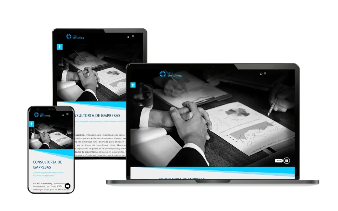 Diseño web HG Consulting